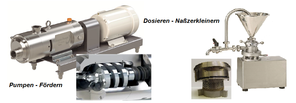 Pumpen - Fördern, Dosieren - Naßzerkleinern